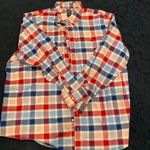 Brooks Brothers Red/Blue Plaid Button-Down 3XLT